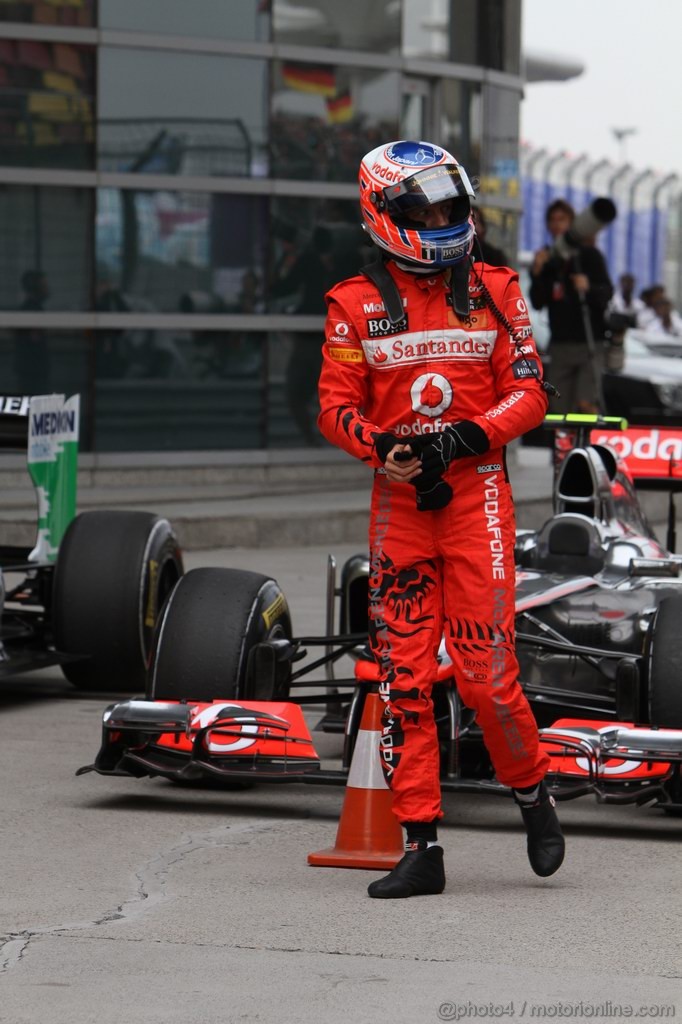 GP CINA, 16.04.2011- Qualifiche, Jenson Button (GBR), McLaren Mercedes, MP4-26