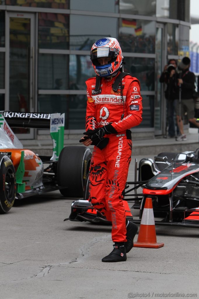 GP CINA, 16.04.2011- Qualifiche, Jenson Button (GBR), McLaren  Mercedes, MP4-26 