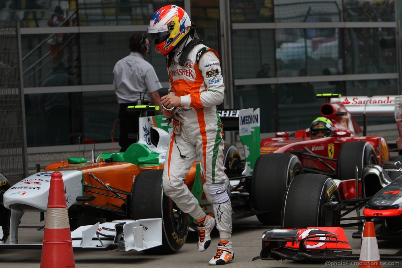 GP CINA, 16.04.2011- Qualifiche, Paul di Resta (GBR) Force India VJM04