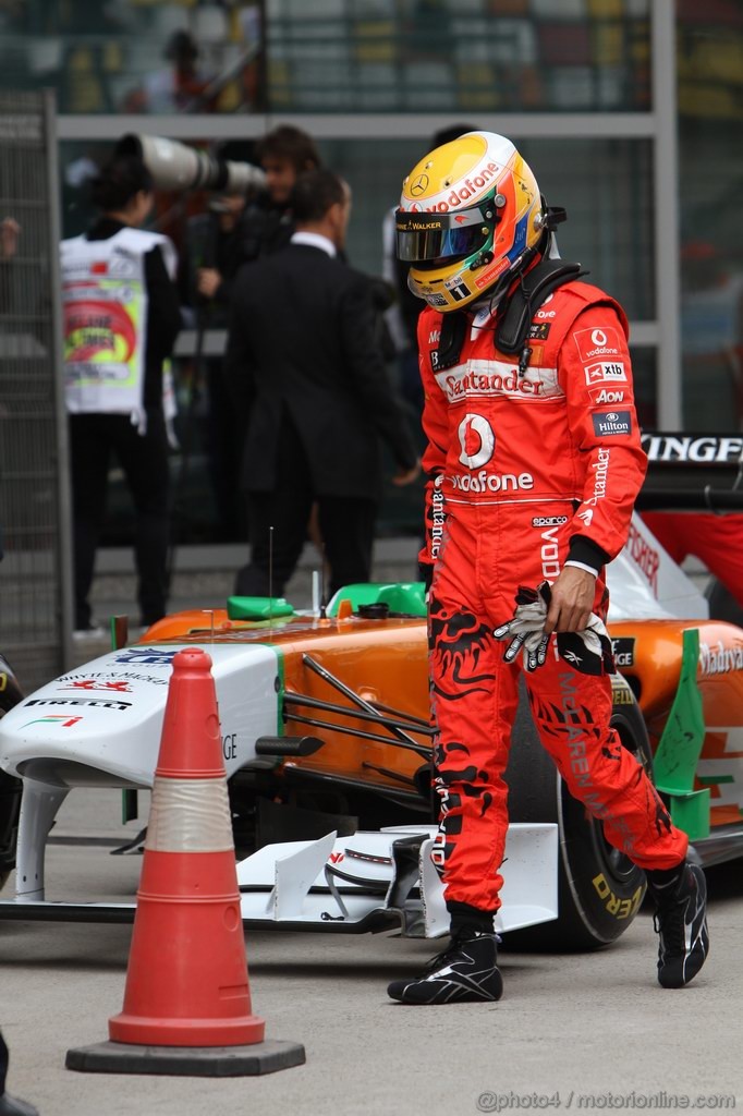 GP CINA, 16.04.2011- Qualifiche, Lewis Hamilton (GBR), McLaren  Mercedes, MP4-26 