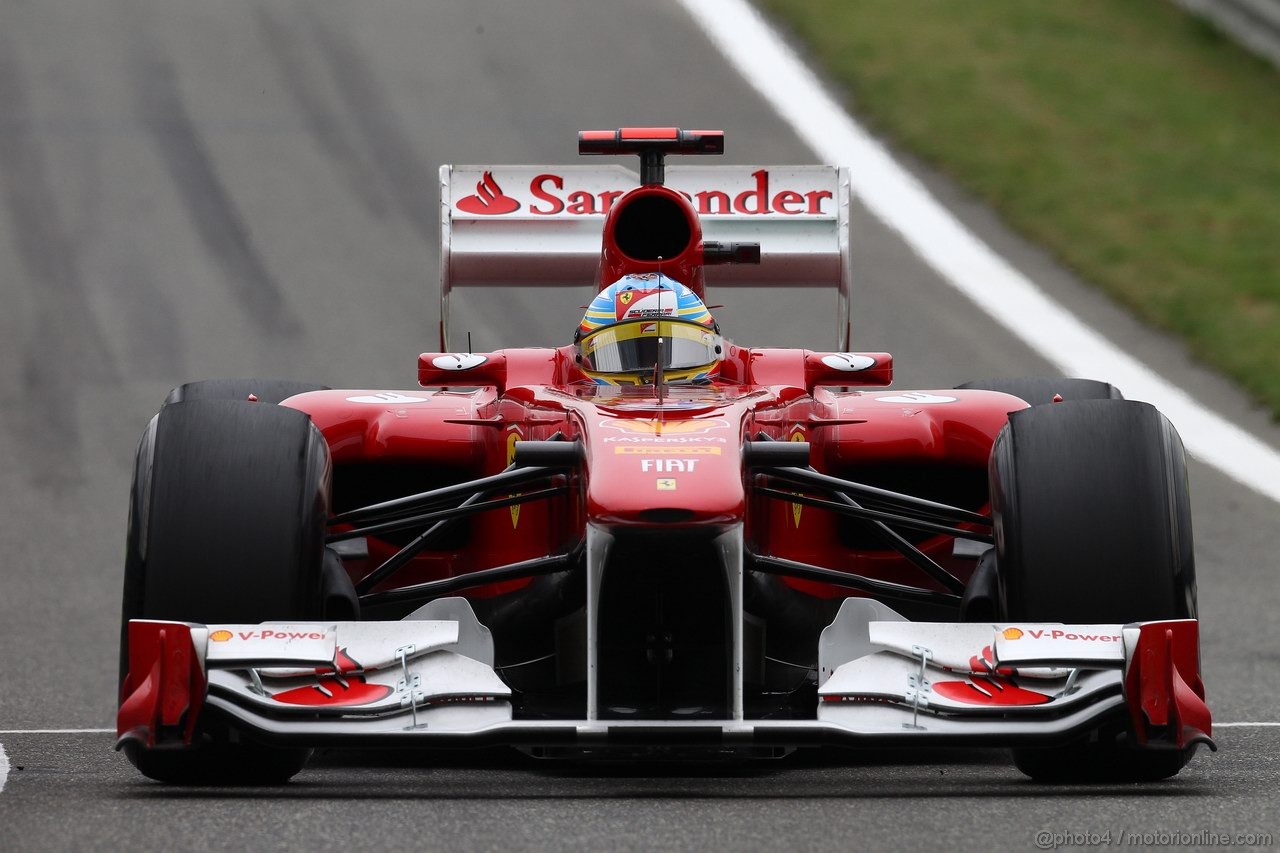GP CINA, 16.04.2011- Qualifiche, Fernando Alonso (ESP), Ferrari, F-150 Italia