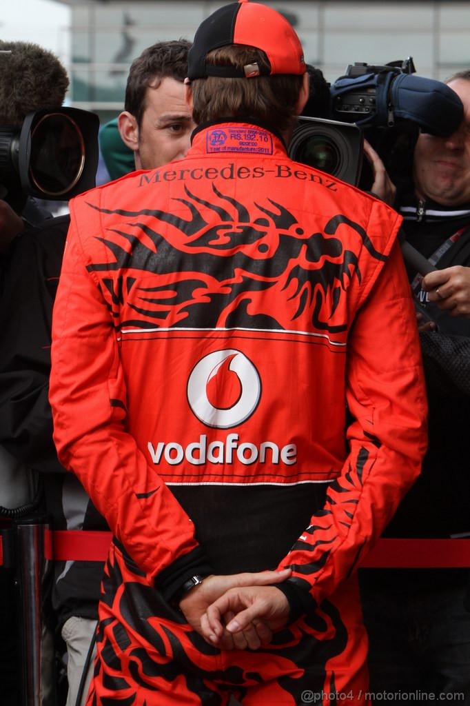 GP CINA, 16.04.2011- Qualifiche, Jenson Button (GBR), McLaren  Mercedes, MP4-26 