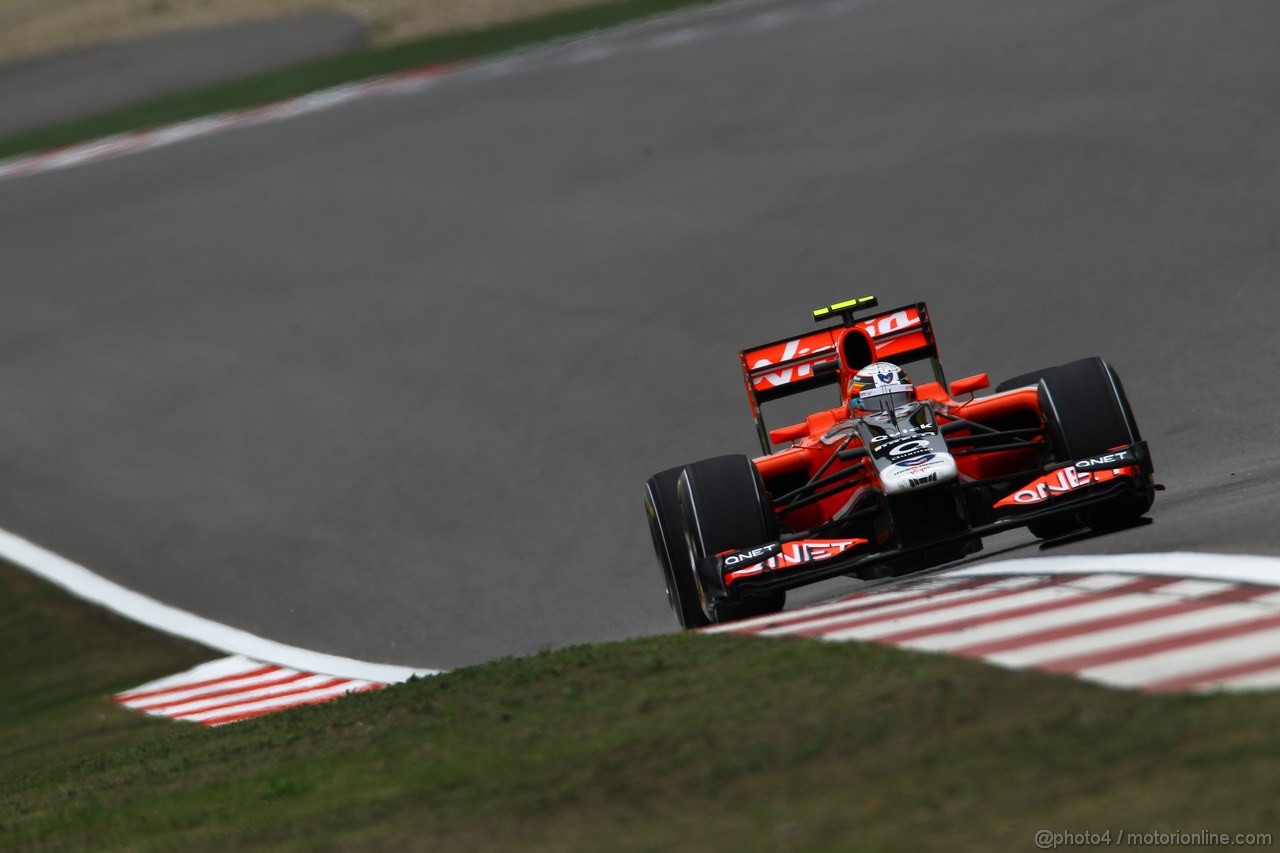 GP CINA, 16.04.2011- Qualifiche, Jerome D'Ambrosio (BEL), Marussia Virgin Racing VR-02 