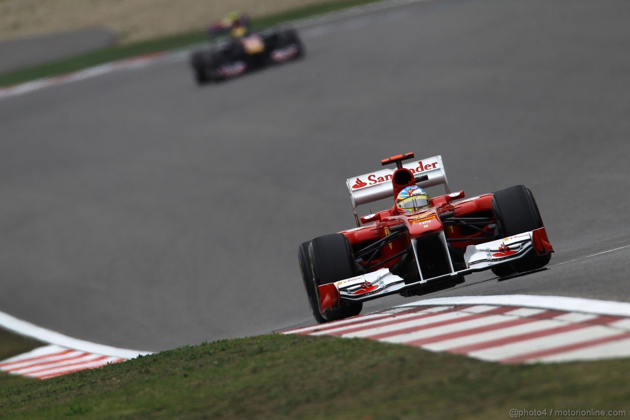 GP CINA, 16.04.2011- Qualifiche, Fernando Alonso (ESP), Ferrari, F-150 Italia 