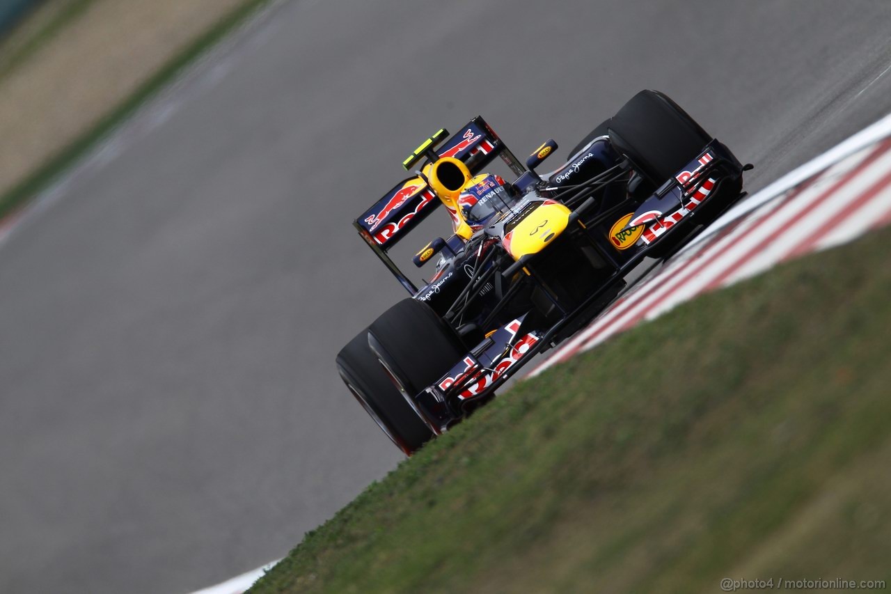 GP CINA, 16.04.2011- Qualifiche, Mark Webber (AUS), Red Bull Racing, RB7 
