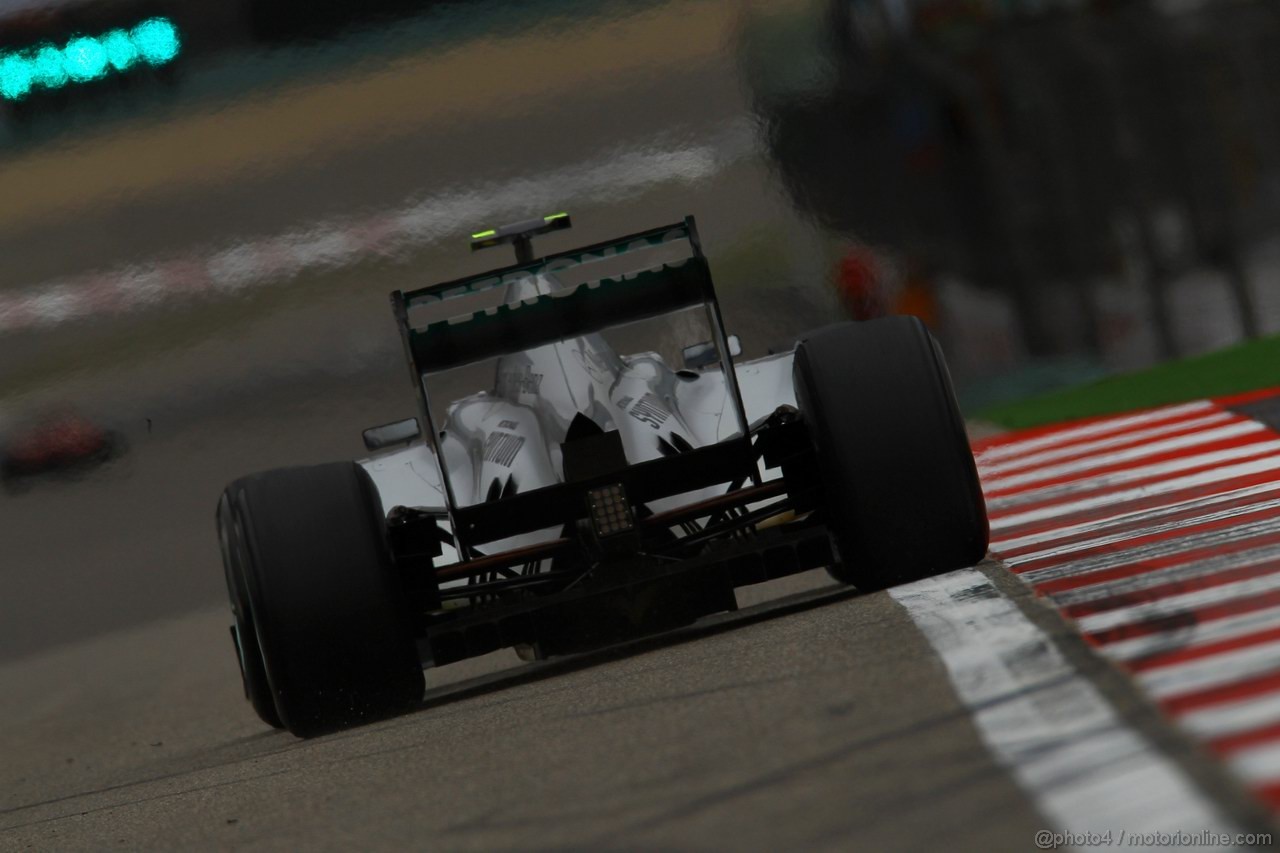 GP CINA, 16.04.2011- Qualifiche, Nico Rosberg (GER), Mercedes GP Petronas F1 Team, MGP W02 