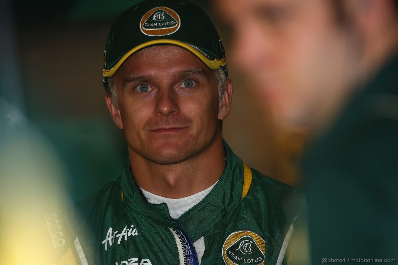 GP CINA, 15.04.2011- Heikki Kovalainen (FIN), Team Lotus, TL11