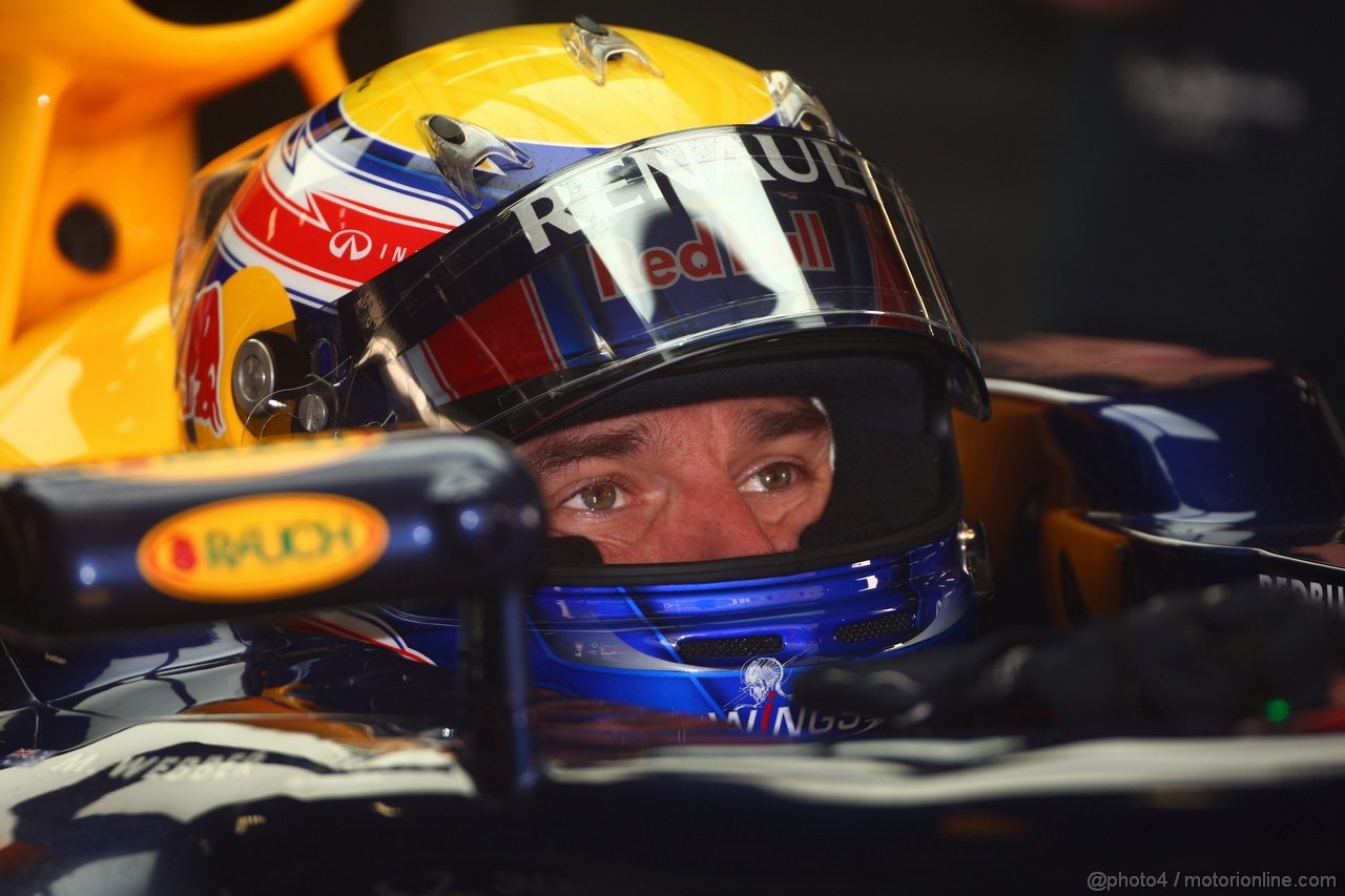 GP CINA, 15.04.2011- Mark Webber (AUS), Red Bull Racing, RB7 