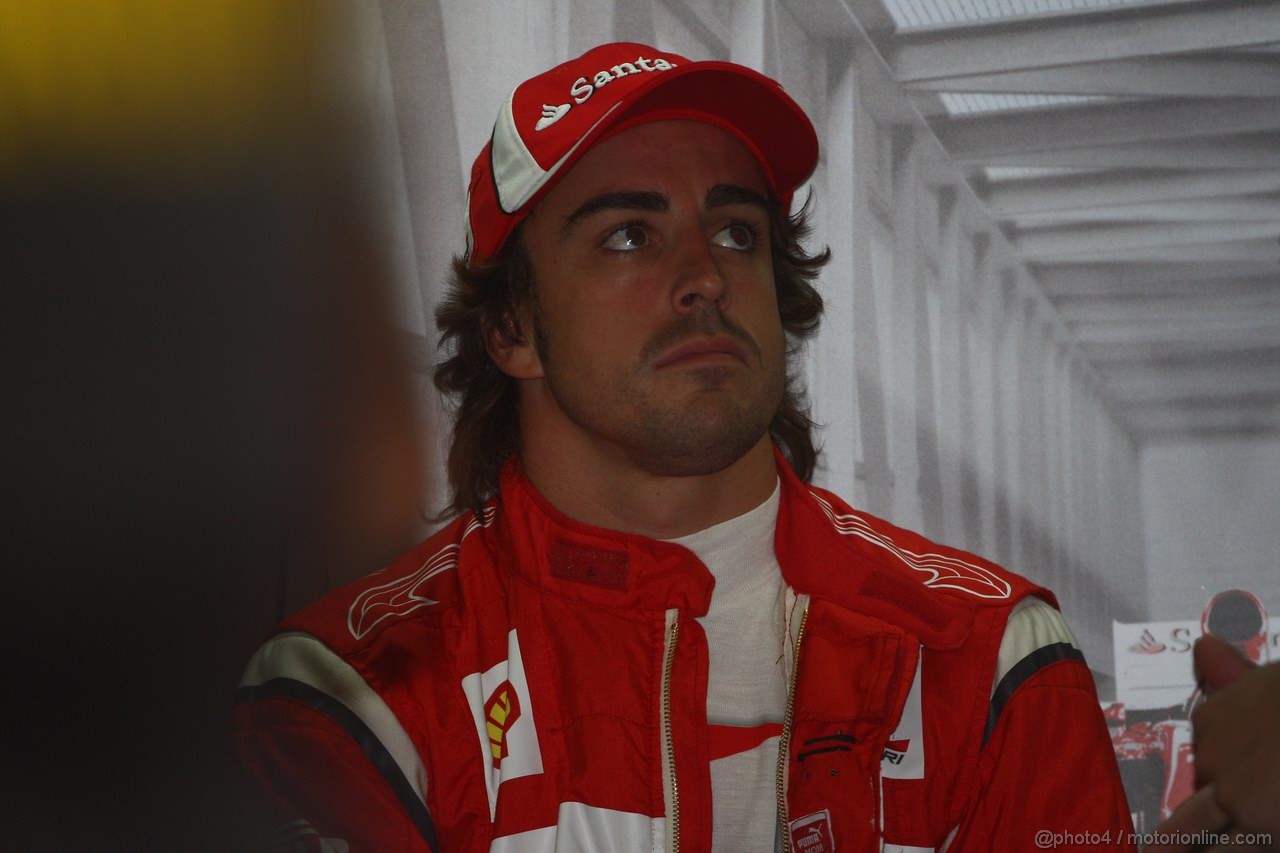 GP CINA, 15.04.2011- Fernando Alonso (ESP), Ferrari, F-150 Italia 