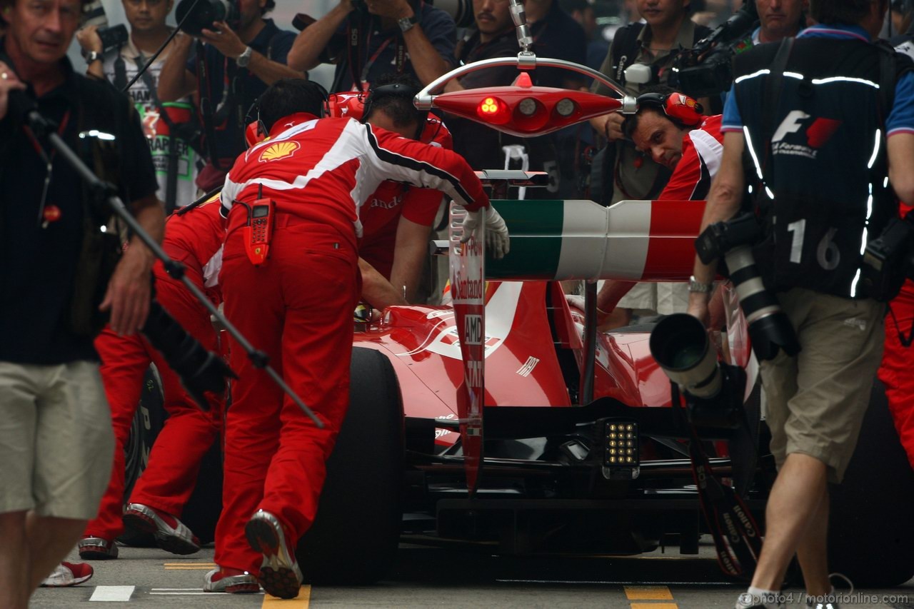 GP CINA, 15.04.2011- Prove Libere 1, Venerdi', Fernando Alonso (ESP), Ferrari, F-150 Italia 