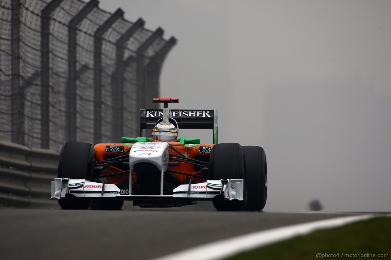 GP CINA, 15.04.2011- Prove Libere 1, Venerdi', Nico Hulkenberg (GER), Force India F1 Team, Test Driver 