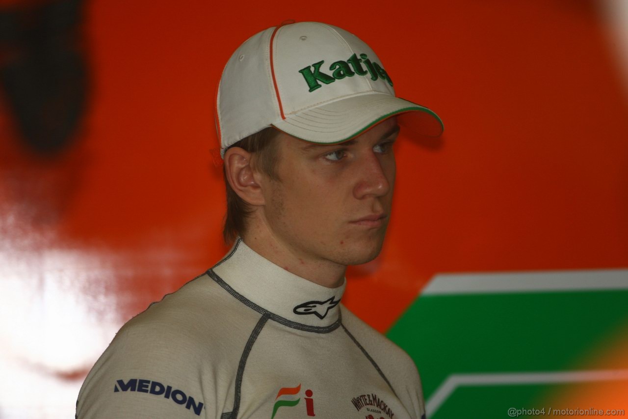 GP CINA, 15.04.2011- Prove Libere 1, Venerdi', Nico Hulkenberg (GER), Force India F1 Team, Test Driver 