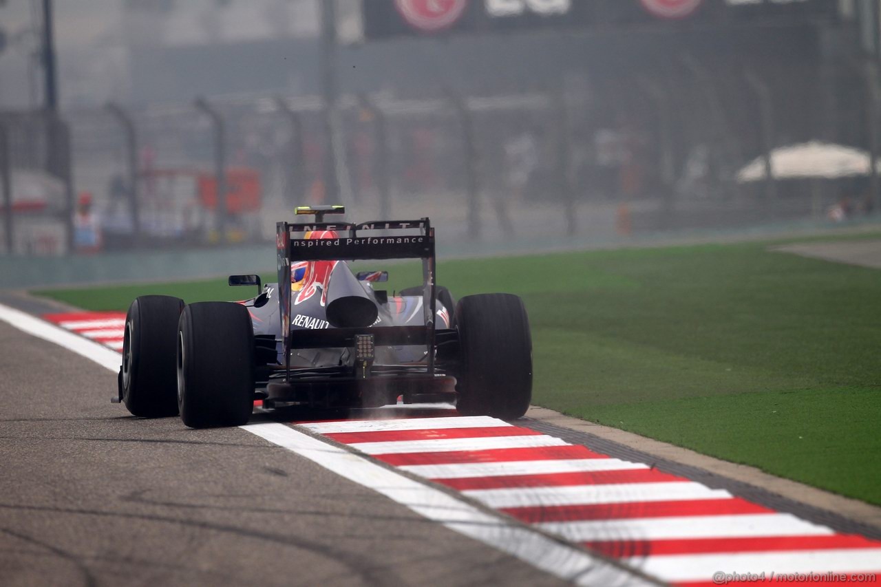 GP CINA, 15.04.2011- Prove Libere 1, Venerdi', Mark Webber (AUS), Red Bull Racing, RB7