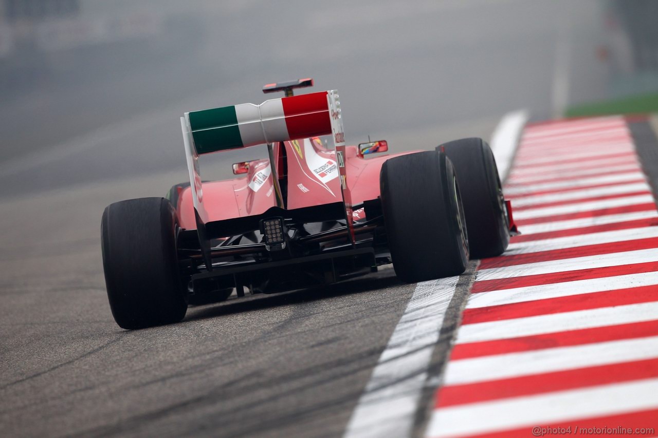 GP CINA, 15.04.2011- Prove Libere 1, Venerdi', Fernando Alonso (ESP), Ferrari, F-150 Italia 