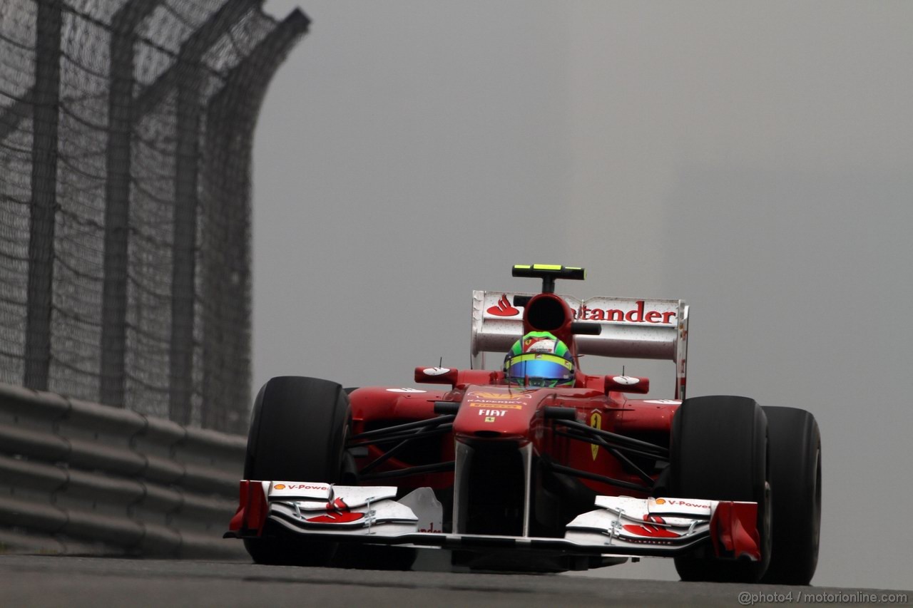 GP CINA, 15.04.2011- Prove Libere 1, Venerdi', Felipe Massa (BRA), Ferrari, F-150 Italia 