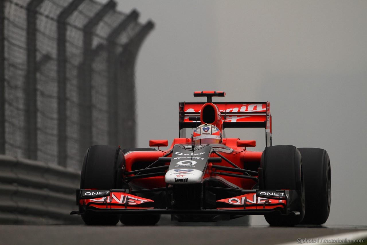 GP CINA, 15.04.2011- Prove Libere 1, Venerdi', Timo Glock (GER), Marussia Virgin Racing VR-02 