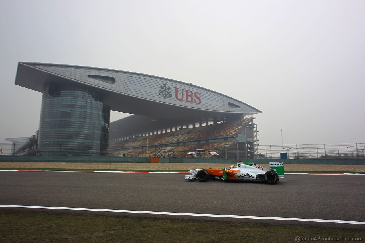 GP CINA, 15.04.2011- Prove Libere 1, Venerdi', Nico Hulkenberg (GER), Force India F1 Team, Test Driver , LEGAL NOTICE: THIS PICTURE IS NOT FOR CHINA