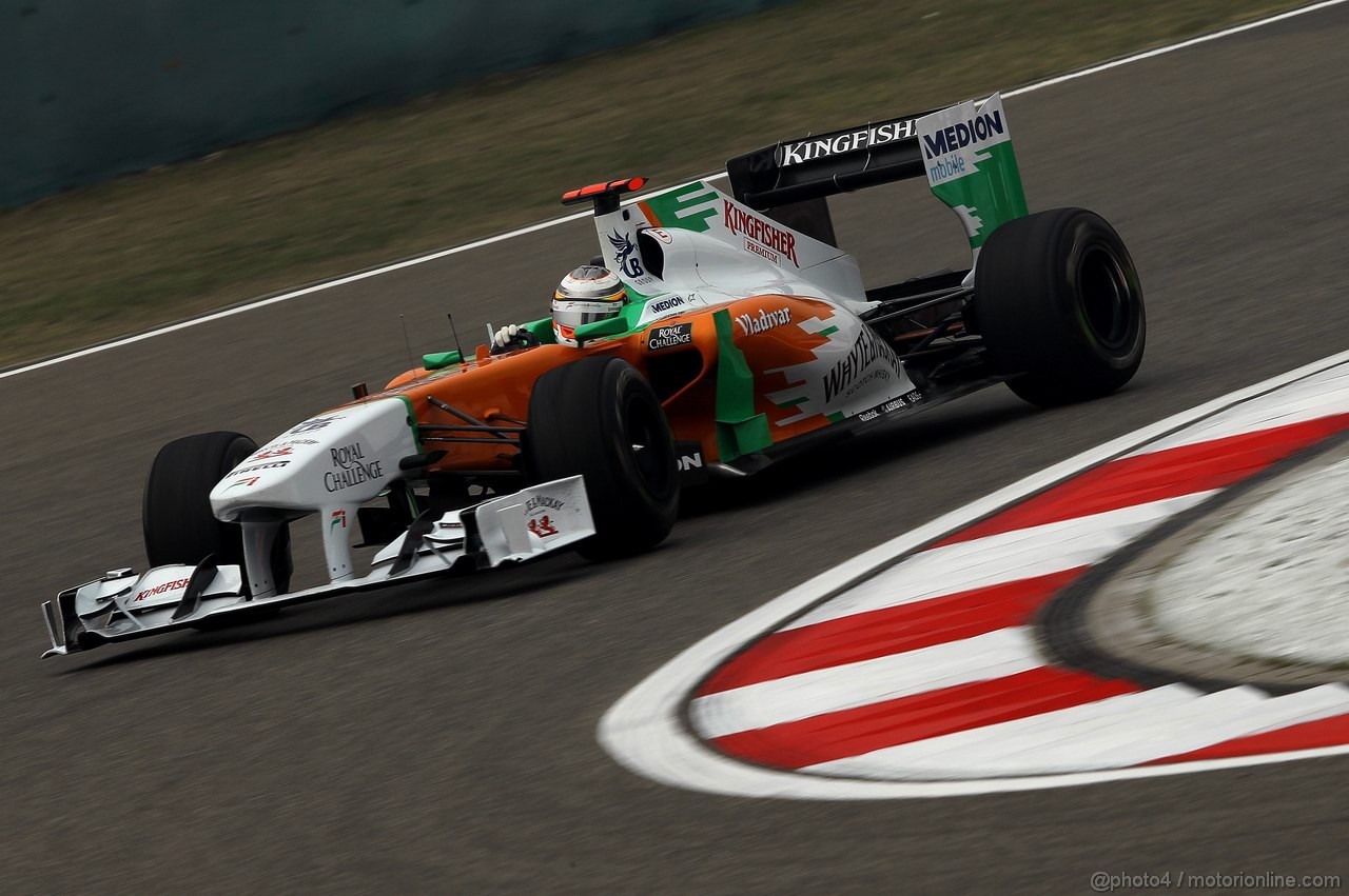 GP CINA, 15.04.2011- Prove Libere 1, Venerdi', Nico Hulkenberg (GER), Force India F1 Team, Test Driver , LEGAL NOTICE: THIS PICTURE IS NOT FOR CHINA