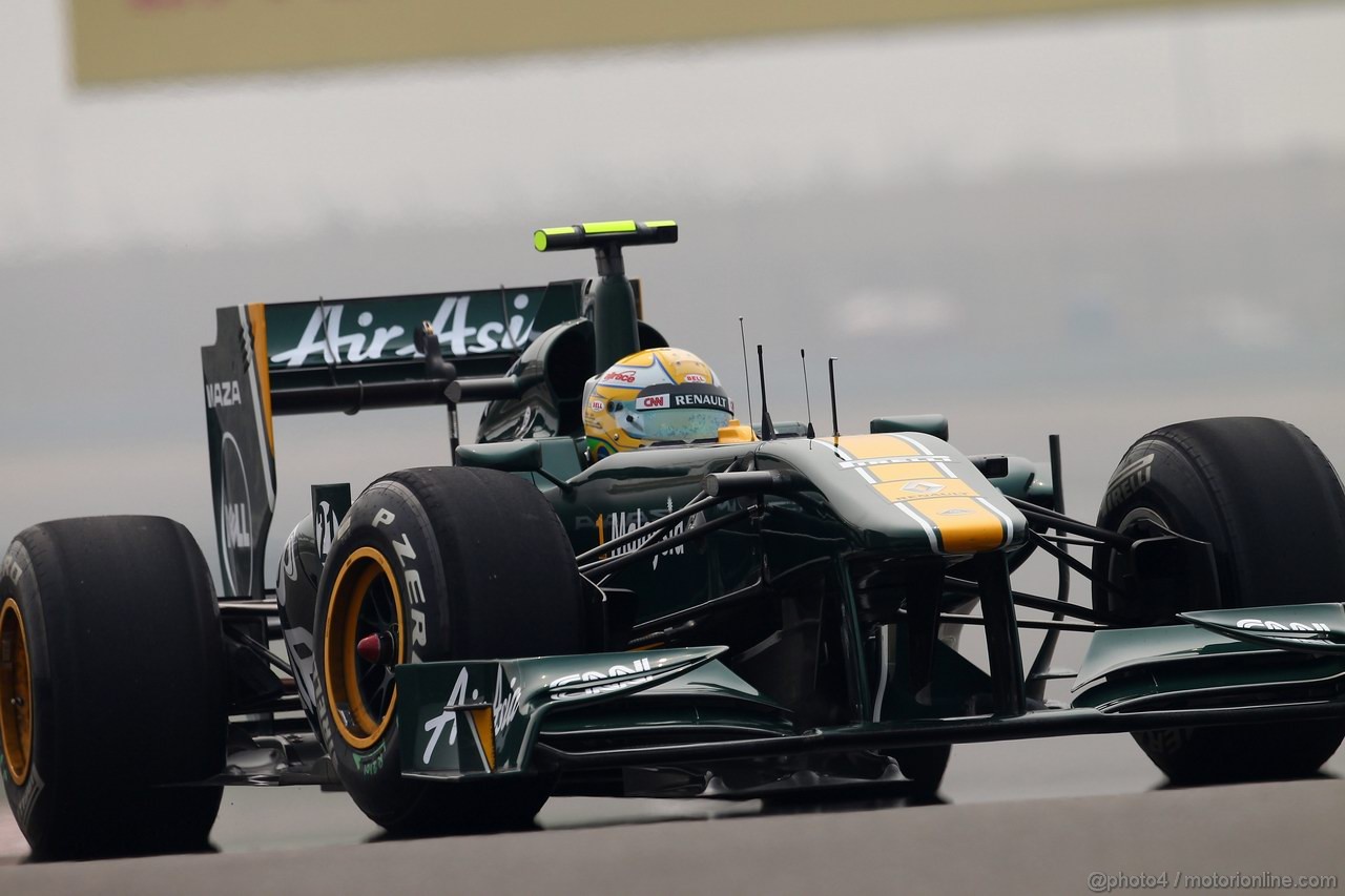 GP CINA, 15.04.2011- Prove Libere 1, Venerdi', Luiz Razia (BRA), Test Driver, Team Lotus, TL11  