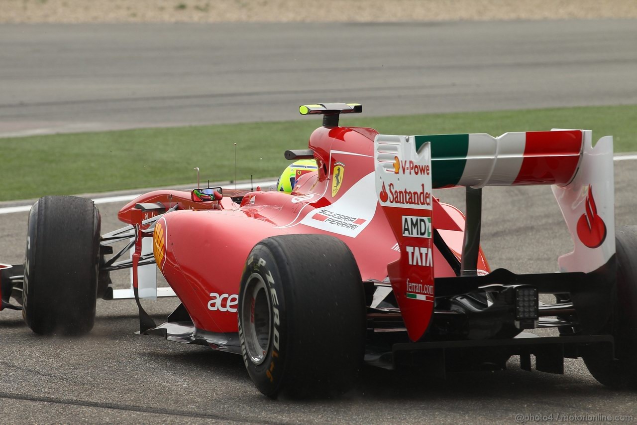 GP CINA, 15.04.2011- Prove Libere 2, Venerdi', Felipe Massa (BRA), Ferrari, F-150 Italia 