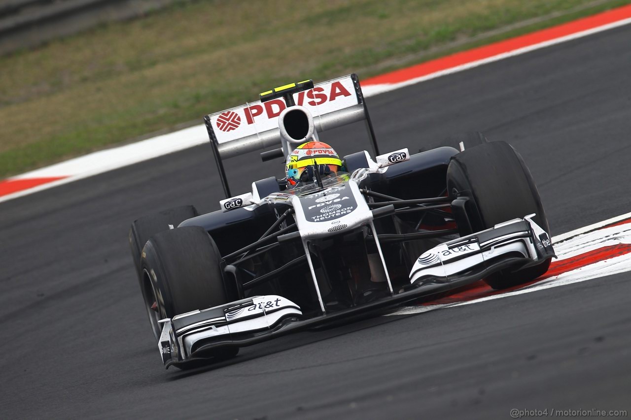 GP CINA, 15.04.2011- Prove Libere 2, Venerdi', Pastor Maldonado (VEN), Williams FW33 
