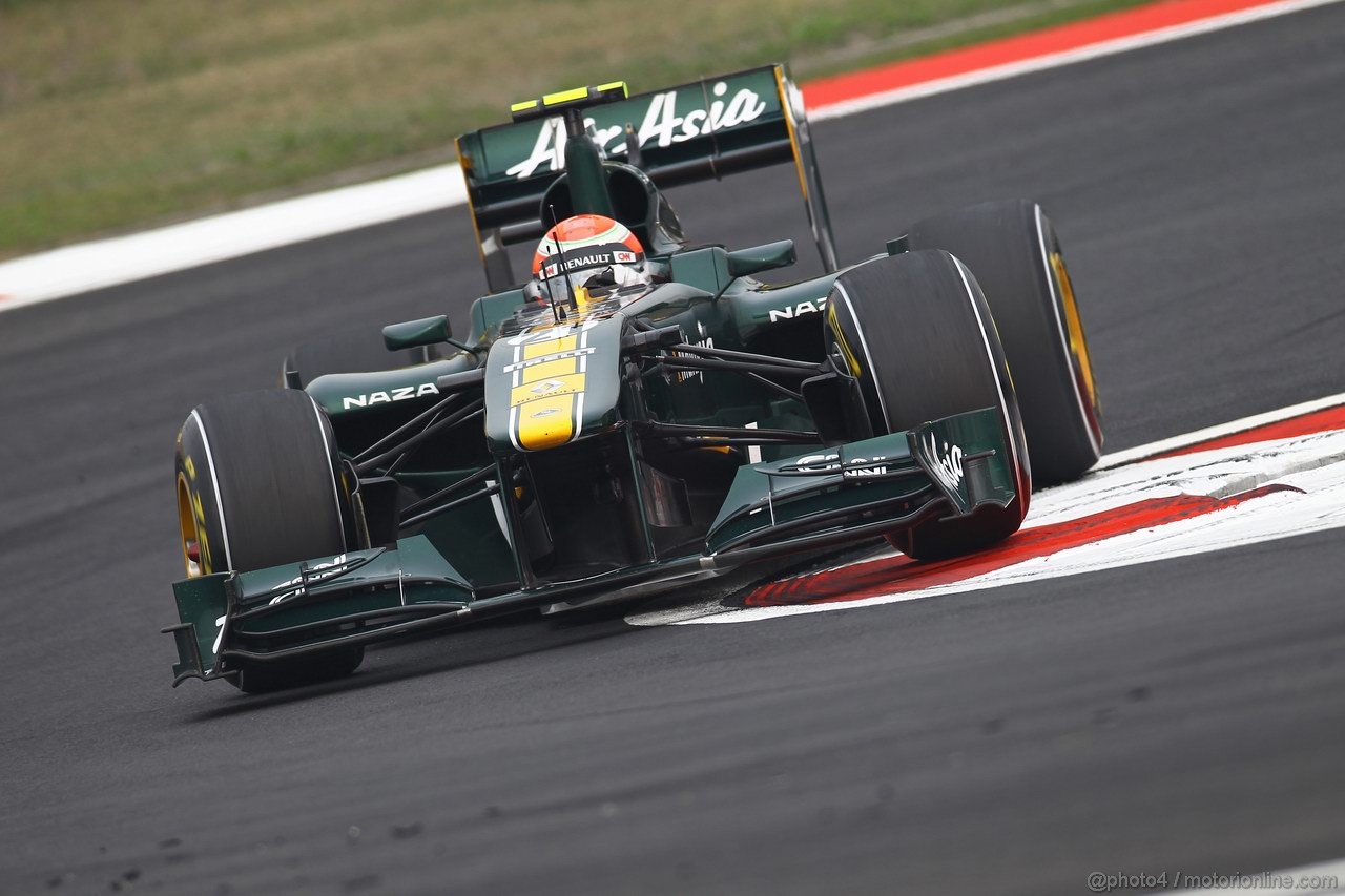 GP CINA, 15.04.2011- Prove Libere 2, Venerdi', Jarno Trulli (ITA), Team Lotus, TL11 