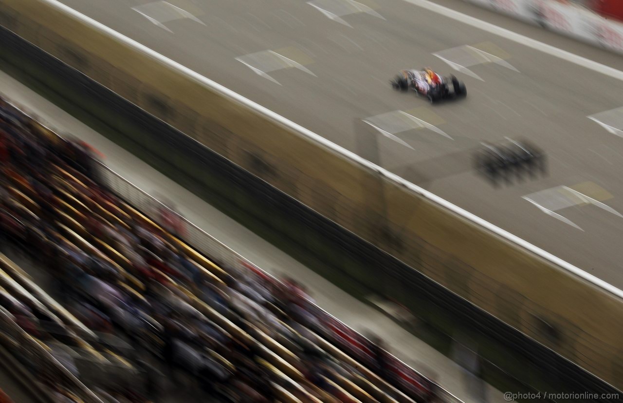 GP CINA, 15.04.2011- Prove Libere 2, Venerdi', Sebastian Vettel (GER), Red Bull Racing, RB7