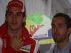 GP CINA, 15.04.2011- Jules Bianchi (FRA), Test Driver, Ferrari   e Nicola Todt (FRA), Manager di Felipe Massa 
