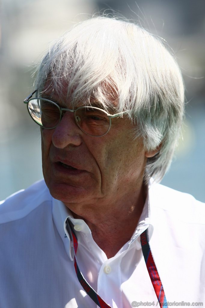 GP EUROPA, 26.06.2011- Bernie Ecclestone (GBR), President e CEO of Formula One Management  