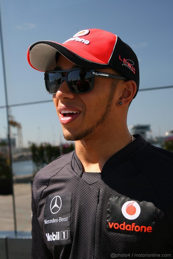 GP EUROPA, 26.06.2011- Lewis Hamilton (GBR), McLaren  Mercedes, MP4-26 