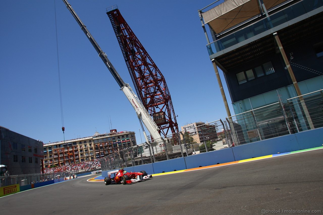 GP EUROPA, 26.06.2011- Gara, Felipe Massa (BRA), Ferrari, F-150 Italia 