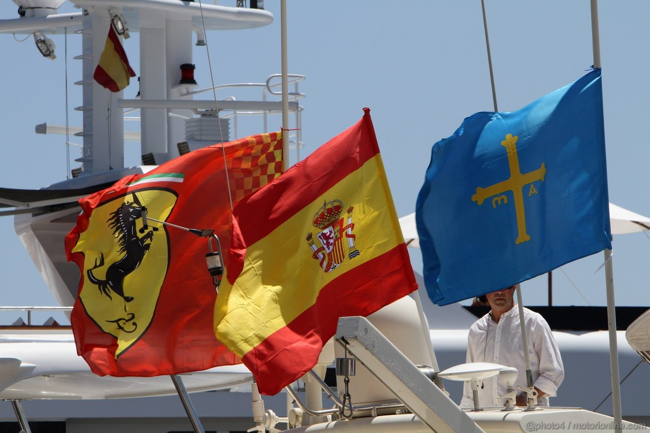 GP EUROPA, 26.06.2011- Gara, Flags