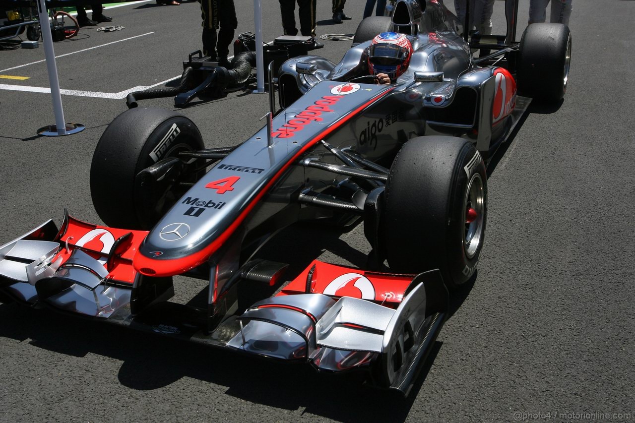 GP EUROPA, 26.06.2011- Gara, Jenson Button (GBR), McLaren  Mercedes, MP4-26 