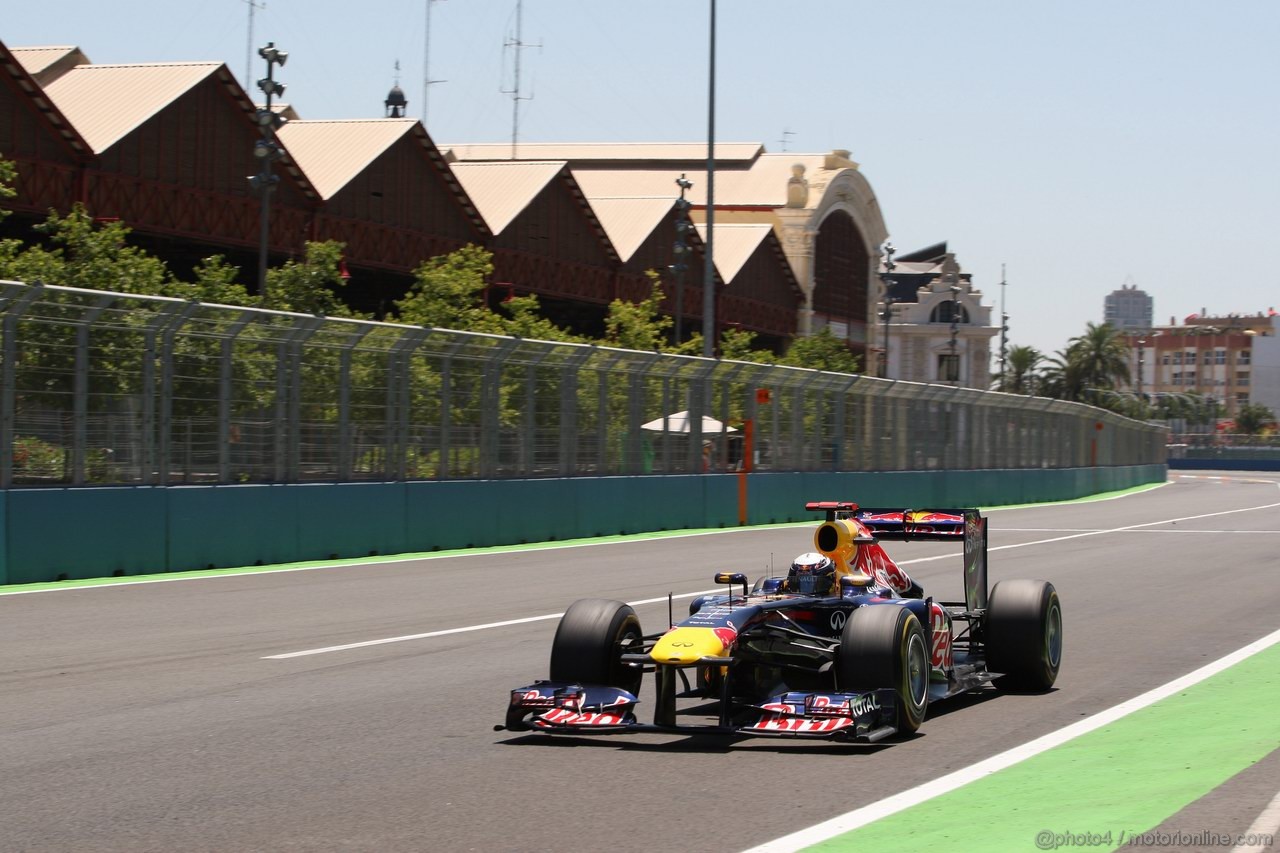 GP EUROPA, 26.06.2011- Gara, Sebastian Vettel (GER), Red Bull Racing, RB7 