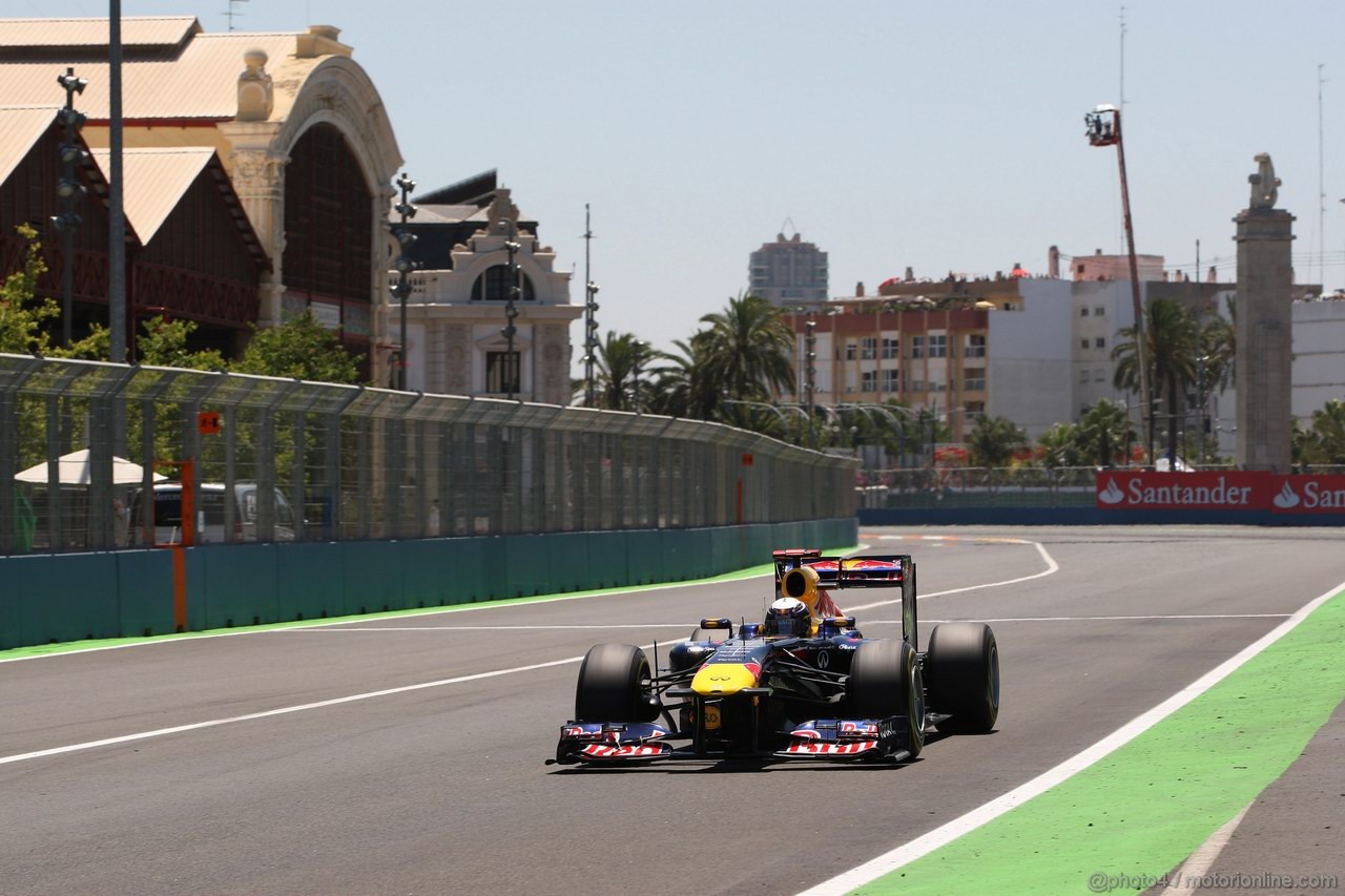 GP EUROPA, 26.06.2011- Gara, Sebastian Vettel (GER), Red Bull Racing, RB7 