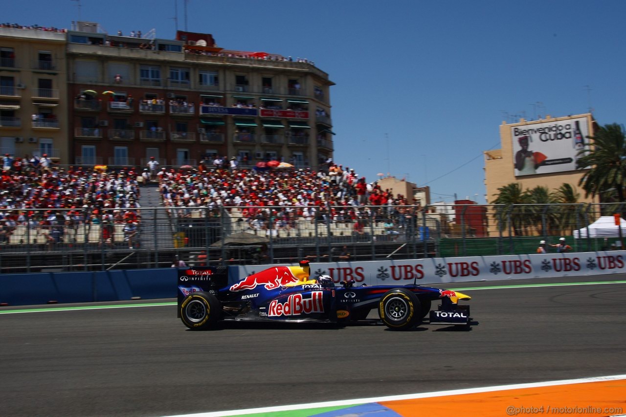 GP EUROPA, 26.06.2011- Gara, Sebastian Vettel (GER), Red Bull Racing, RB7 