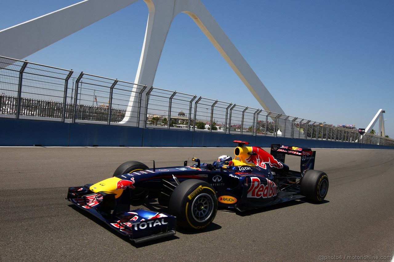 GP EUROPA, 26.06.2011- Gara, Sebastian Vettel (GER), Red Bull Racing, RB7 