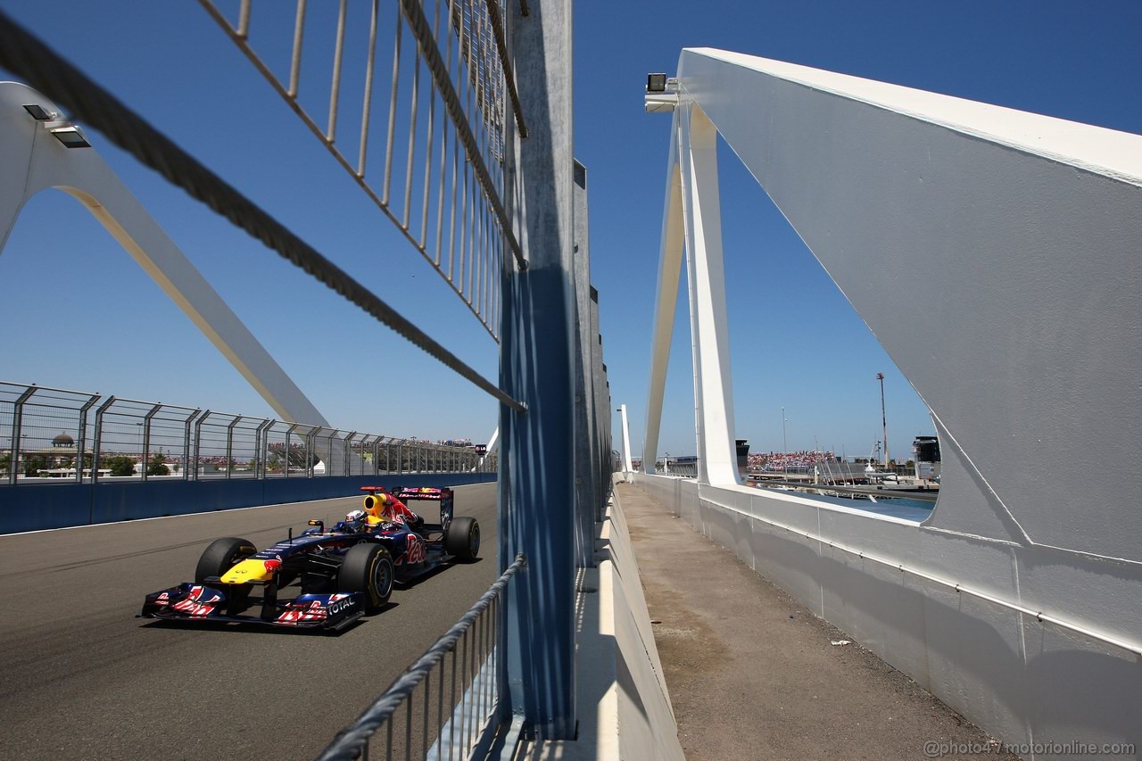 GP EUROPA, 26.06.2011- Gara, Sebastian Vettel (GER), Red Bull Racing, RB7 