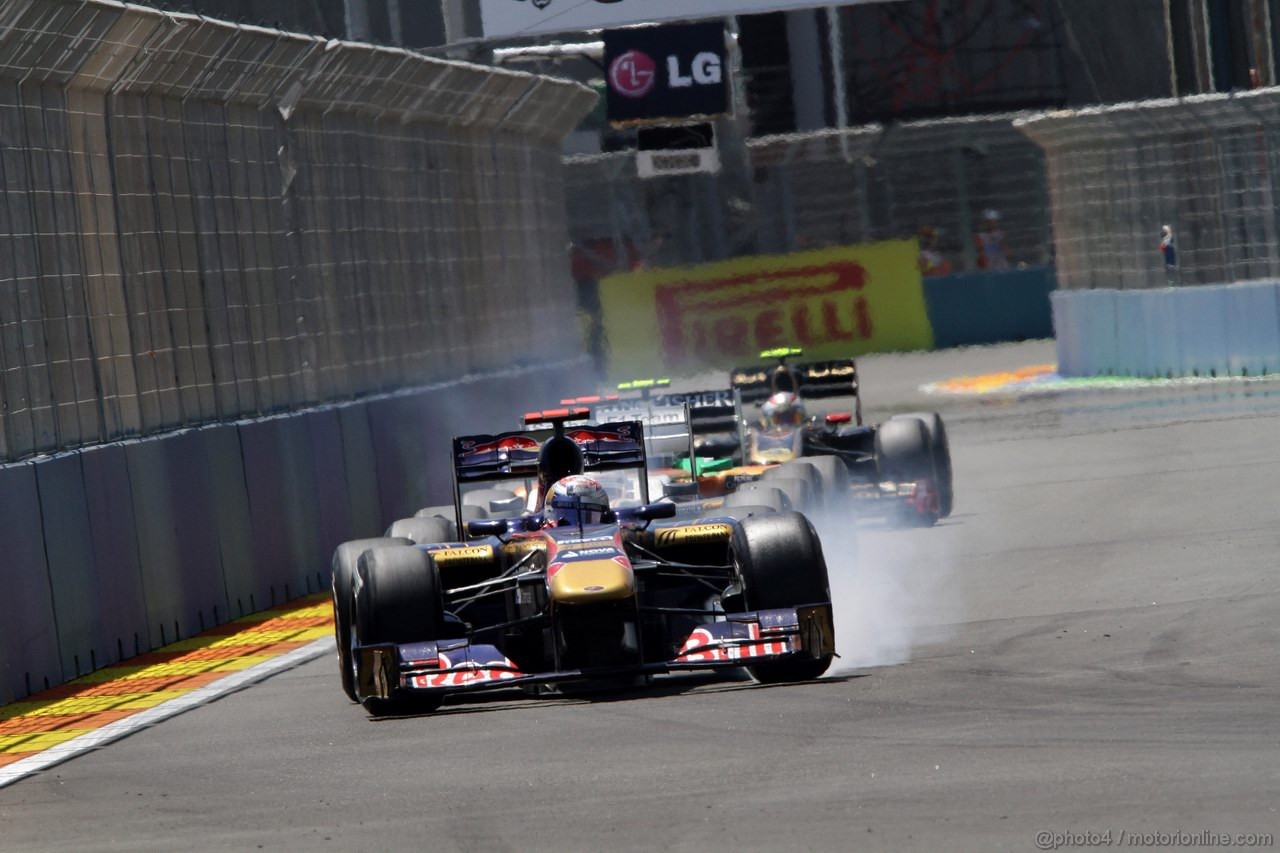 GP EUROPA, 26.06.2011- Gara, Sébastien Buemi (SUI), Scuderia Toro Rosso, STR6 