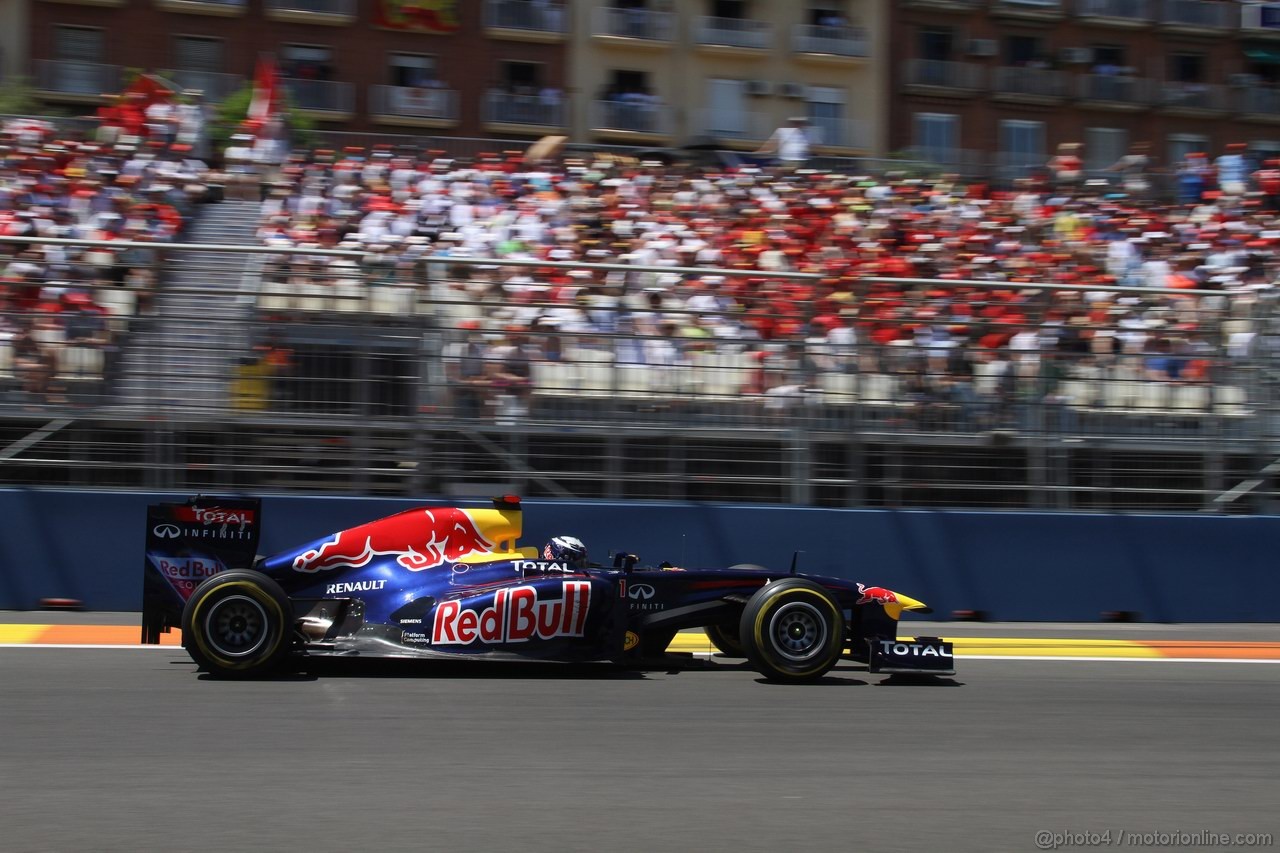 GP EUROPA, 26.06.2011- Gara, Sebastian Vettel (GER), Red Bull Racing, RB7 