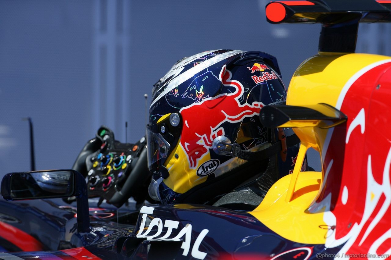 GP EUROPA, 26.06.2011- Gara, Sebastian Vettel (GER), Red Bull Racing, RB7 vincitore 