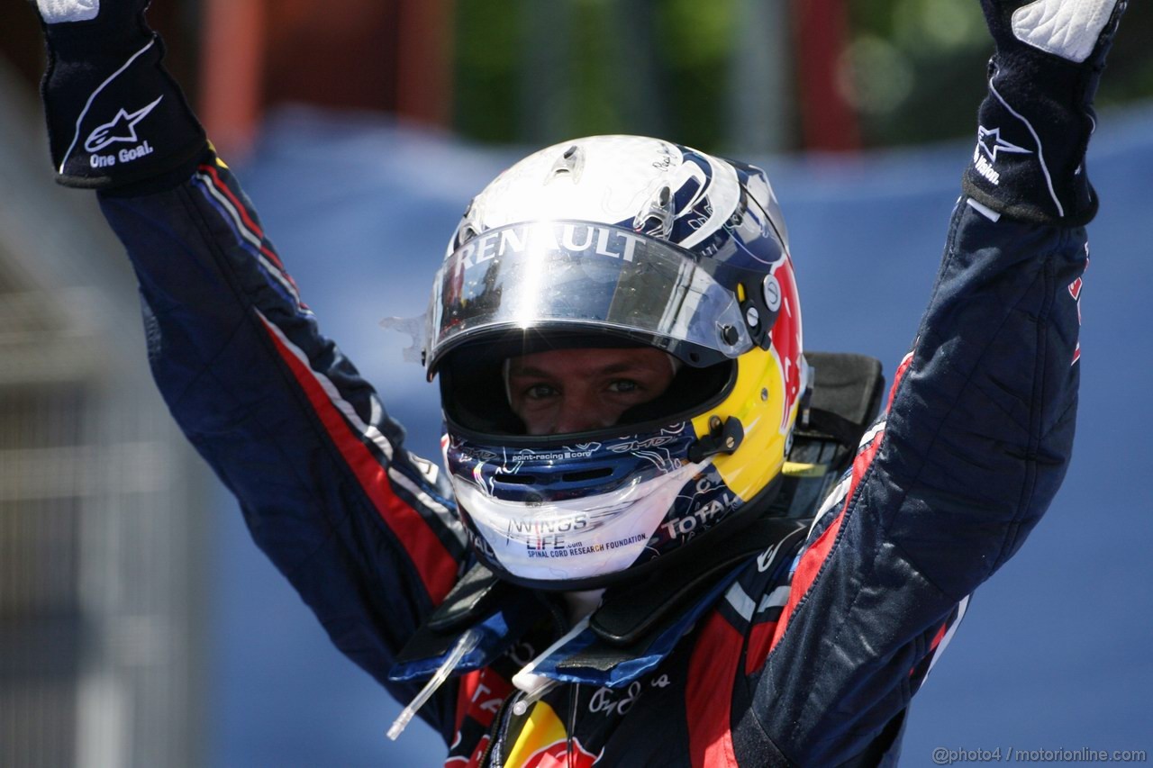 GP EUROPA, 26.06.2011- Gara, Sebastian Vettel (GER), Red Bull Racing, RB7 vincitore 