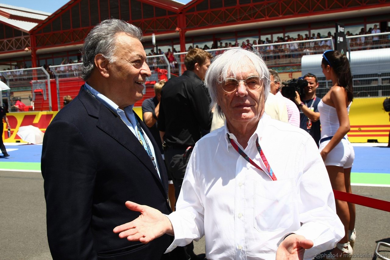 GP EUROPA, 26.06.2011- Gara, Bernie Ecclestone (GBR), President e CEO of Formula One Management  