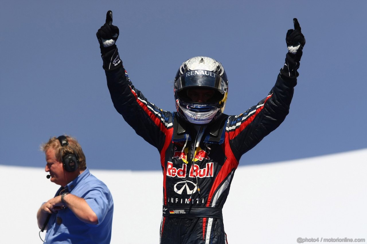 GP EUROPA, 26.06.2011- Gara, Sebastian Vettel (GER), Red Bull Racing, RB7 vincitore