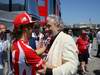 GP EUROPA, 26.06.2011- Fernando Alonso (ESP), Ferrari, F-150 Italia e Placido Domingo (ESP), Tenor