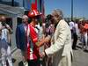 GP EUROPA, 26.06.2011- Fernando Alonso (ESP), Ferrari, F-150 Italia e Placido Domingo (ESP), Tenor