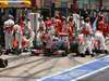 GP EUROPA, 26.06.2011- Gara, Pit Stop, Jenson Button (GBR), McLaren  Mercedes, MP4-26 