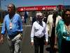 GP EUROPA, 26.06.2011- Gara, Fernando Roig e Bernie Ecclestone (GBR), President e CEO of Formula One Management  