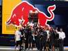 GP EUROPA, 26.06.2011- Festeggiamenti, Sebastian Vettel (GER), Red Bull Racing, RB7 vincitore 