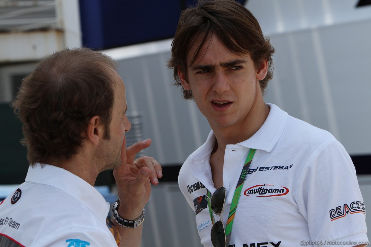 GP EUROPA, 23.06.2011- Esteban Gutierrez (MEX), Test Driver Sauber F1 Team C30 